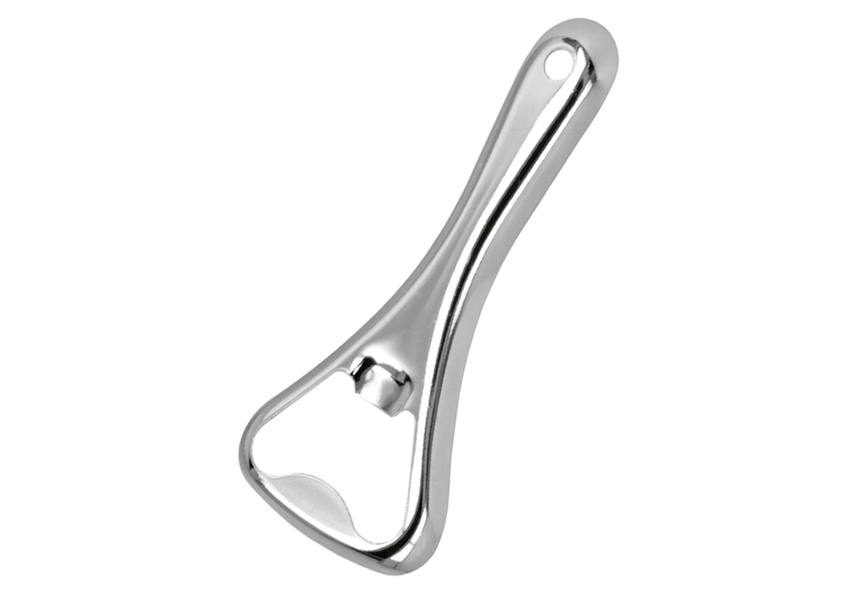Flaschenöffner 16 cm 3-in-1 Stahl silber 2 Stück-0
