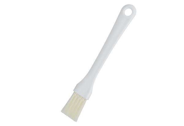 Back- und Grillpinsel Naturhaar 21 cm weiß