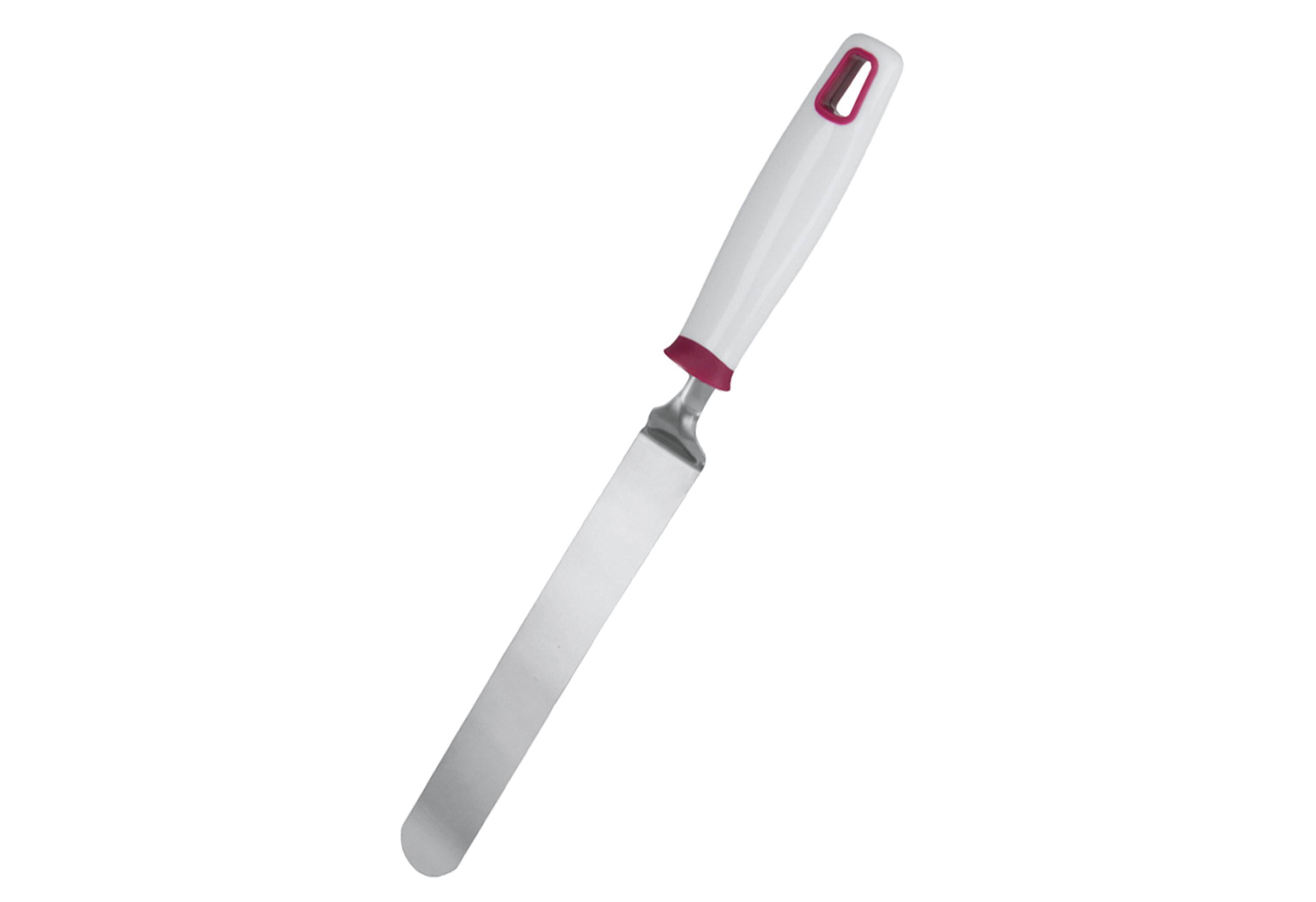 METALTEX Winkelpalette/Glasurmesser Inox/PP