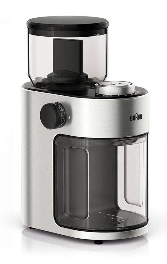 BRAUN KG7070 Kaffeemühle Bohnenbehälter (220g) 110W Edelstahl-0