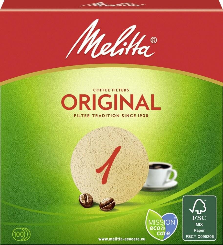 Melitta SDA Rundfilterpapier 1 naturbraun-2