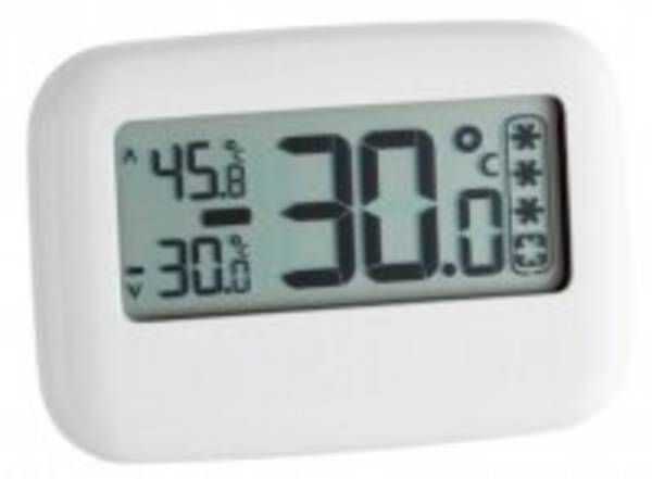 TFA - Thermometer - weiß/eisblau