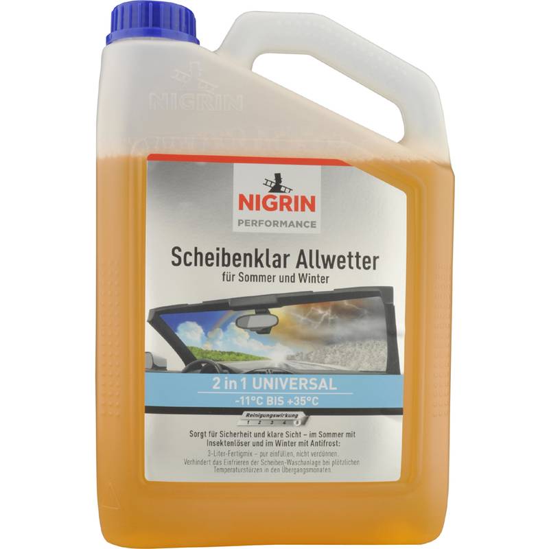 NIGRIN KFZ-Scheiben-Frostschutz Allwetter, Fertigmix, 3 l-0