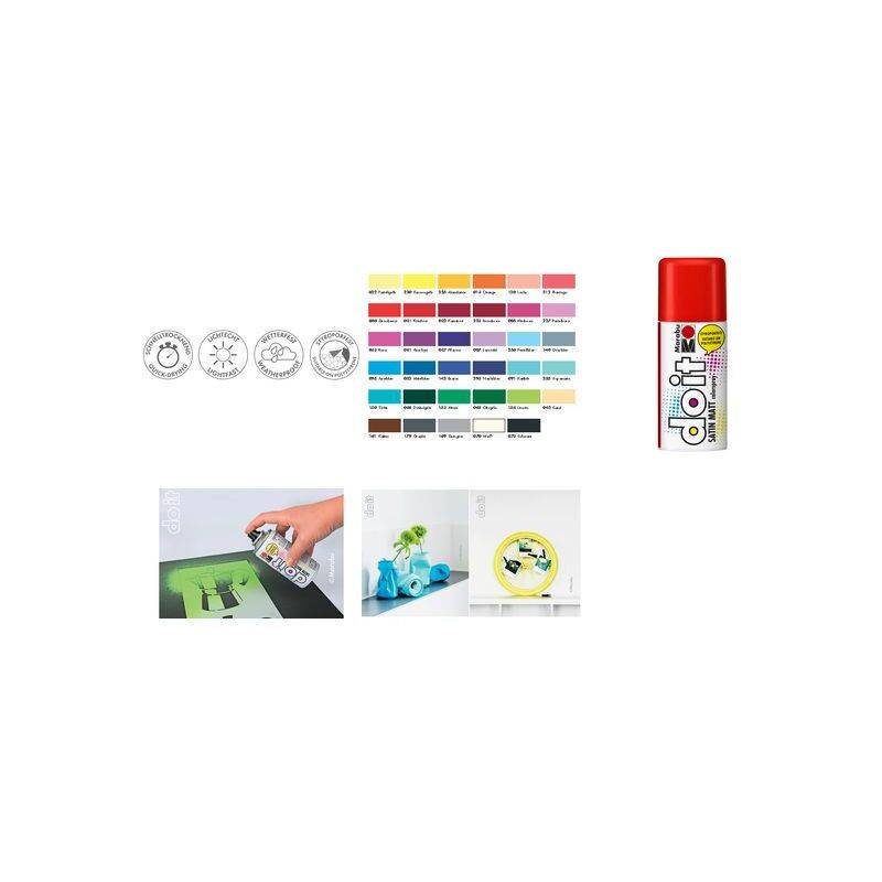 Marabu Sprühfarbe do it SATIN MATT, azurblau