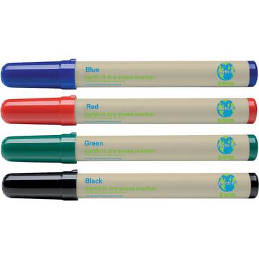 Bi-Office recycelte Whiteboard-Marker "Earth", sortiert