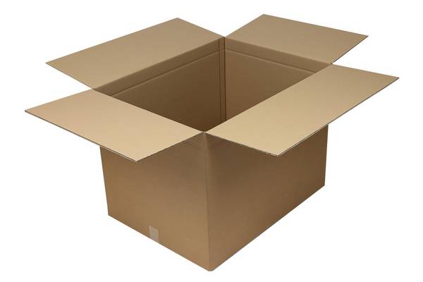Faltkarton 2.50 Wellpappe L770xB570xH570mm zweiwellig braun