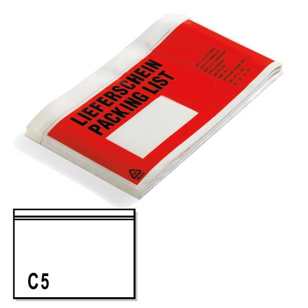 Dokumententasche Economy, C5, ohne Druck, ca. 240x160 mm