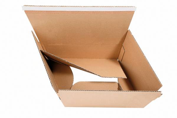 Wellpapp-Faltkarton 2-wellig, 400 x 300 x 220 mm, Qualität 2.30 BC, braun