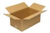 Faltkarton 1.20 Wellpappe L385xB235xH170mm einwellig braun