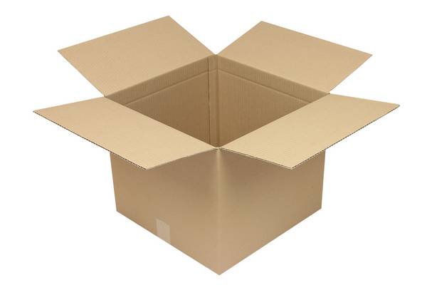 Faltkarton 1.20 Wellpappe L390xB390xH340mm einwellig braun