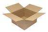Faltkarton 1.30 Wellpappe L420xB420xH250mm einwellig braun