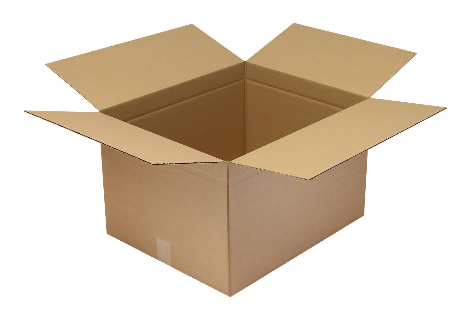 Wellpapp-Faltkarton, 1-wellig, Innenmaß HxBxT 350 x 550 x 450 mm-0