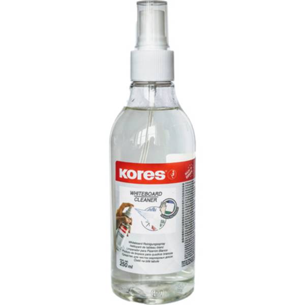 Kores Whiteboard Cleaner, Reinigungs-Pumpspray, 250 ml