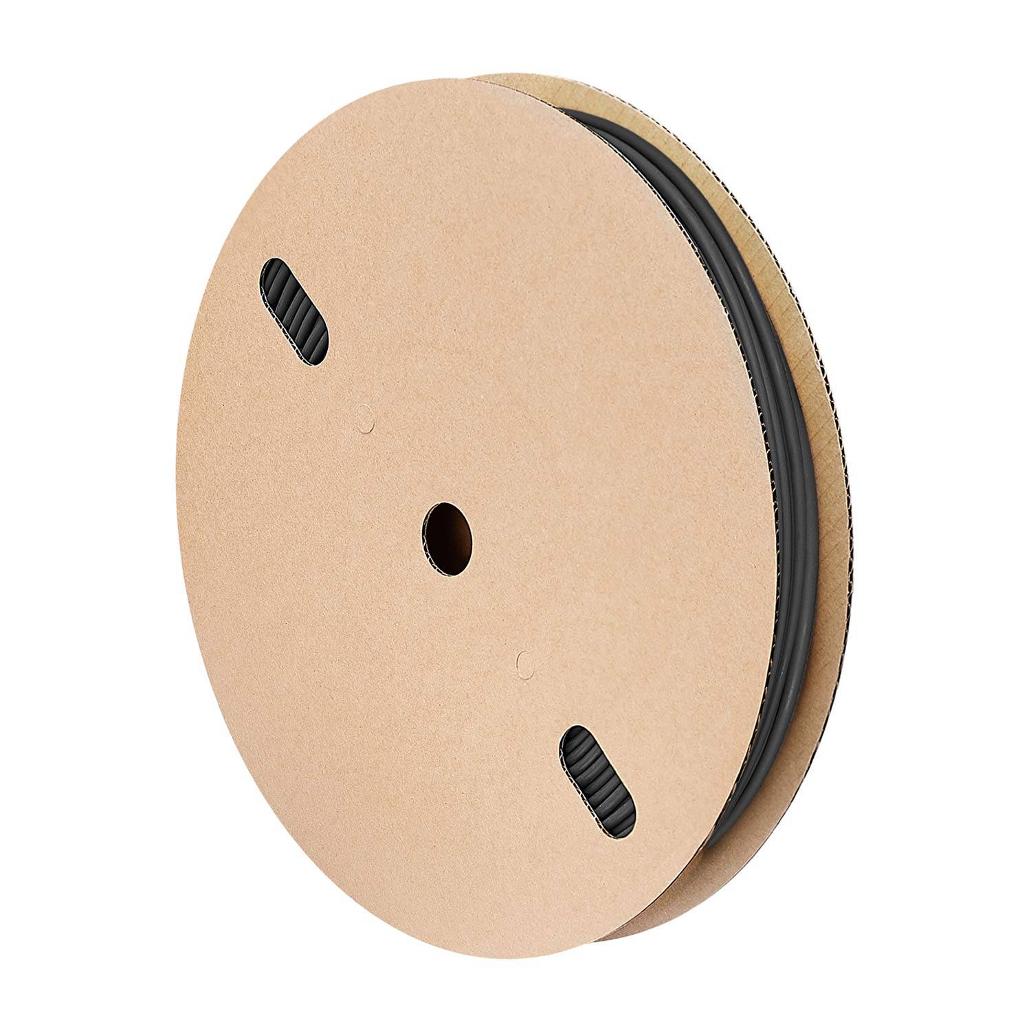 STEX24 Schrumpfschlauch 2:1, Rolle mit 50,0m, schwarz 16,0/8,0mm, 5/8 Zoll, WSR2 Schrumpftemperatur mind. 110°C,-1