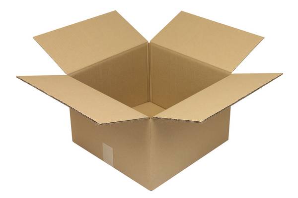 Faltkarton 2.20 Wellpappe L390xB390xH250mm zweiwellig braun