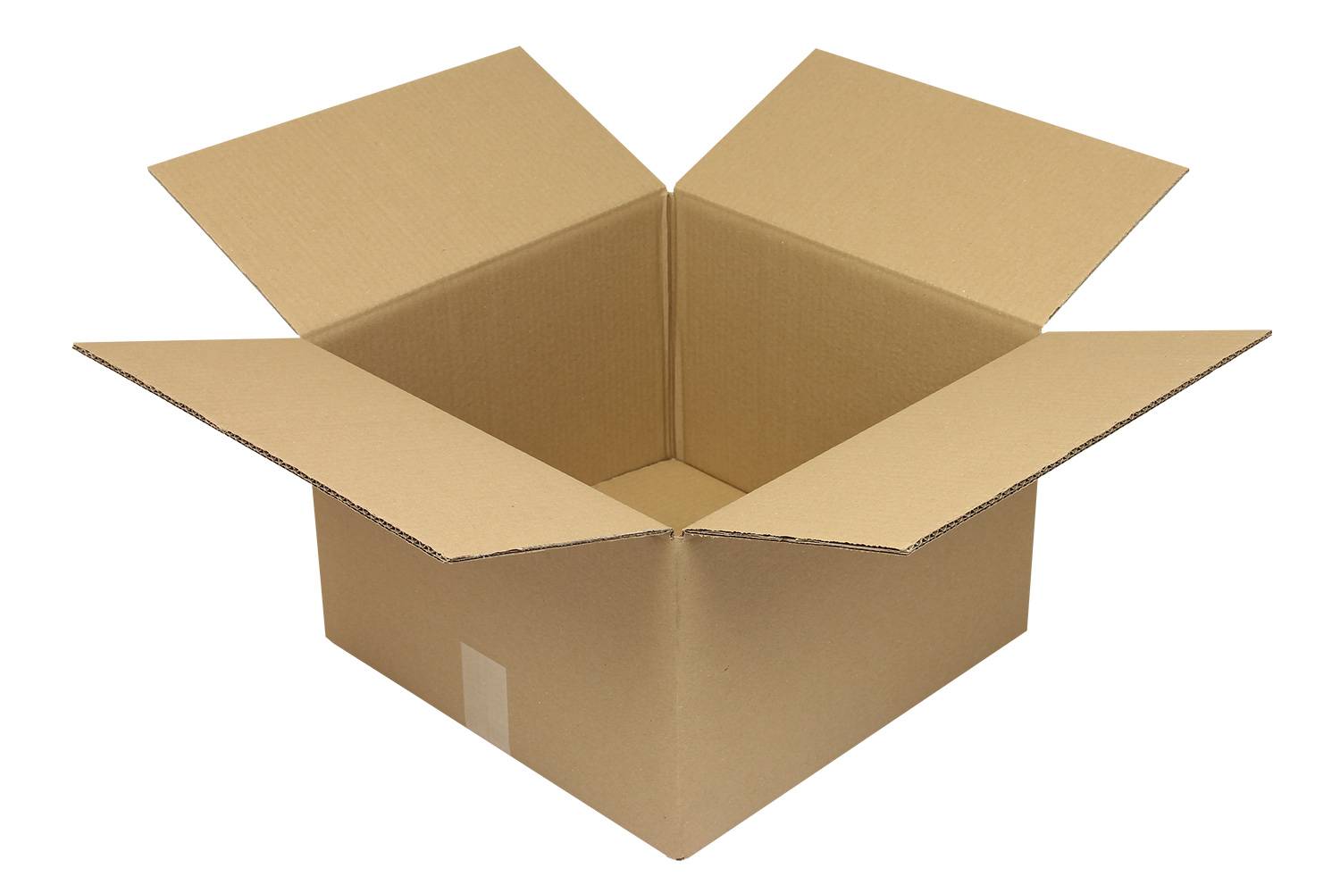 Faltkarton 2.20 Wellpappe L390xB390xH250mm zweiwellig braun-0