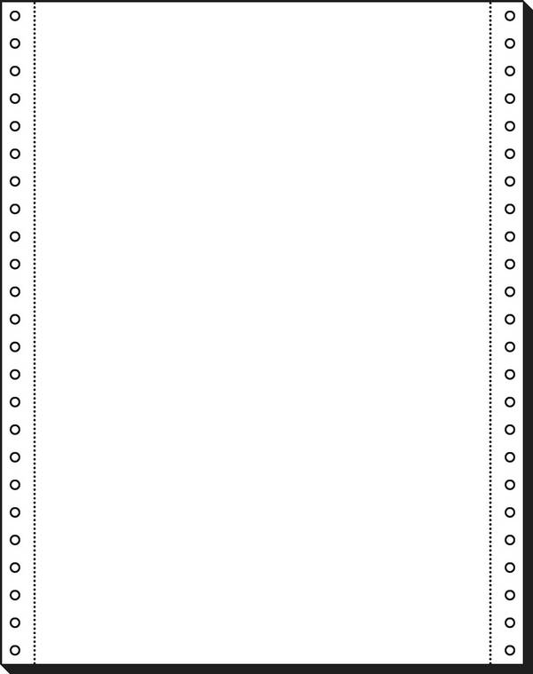 SIGEL Computerpapier 12"x240 mm, A4, LP, 70 g/m², 1f, blanko, 2000 BL, Endlospapier