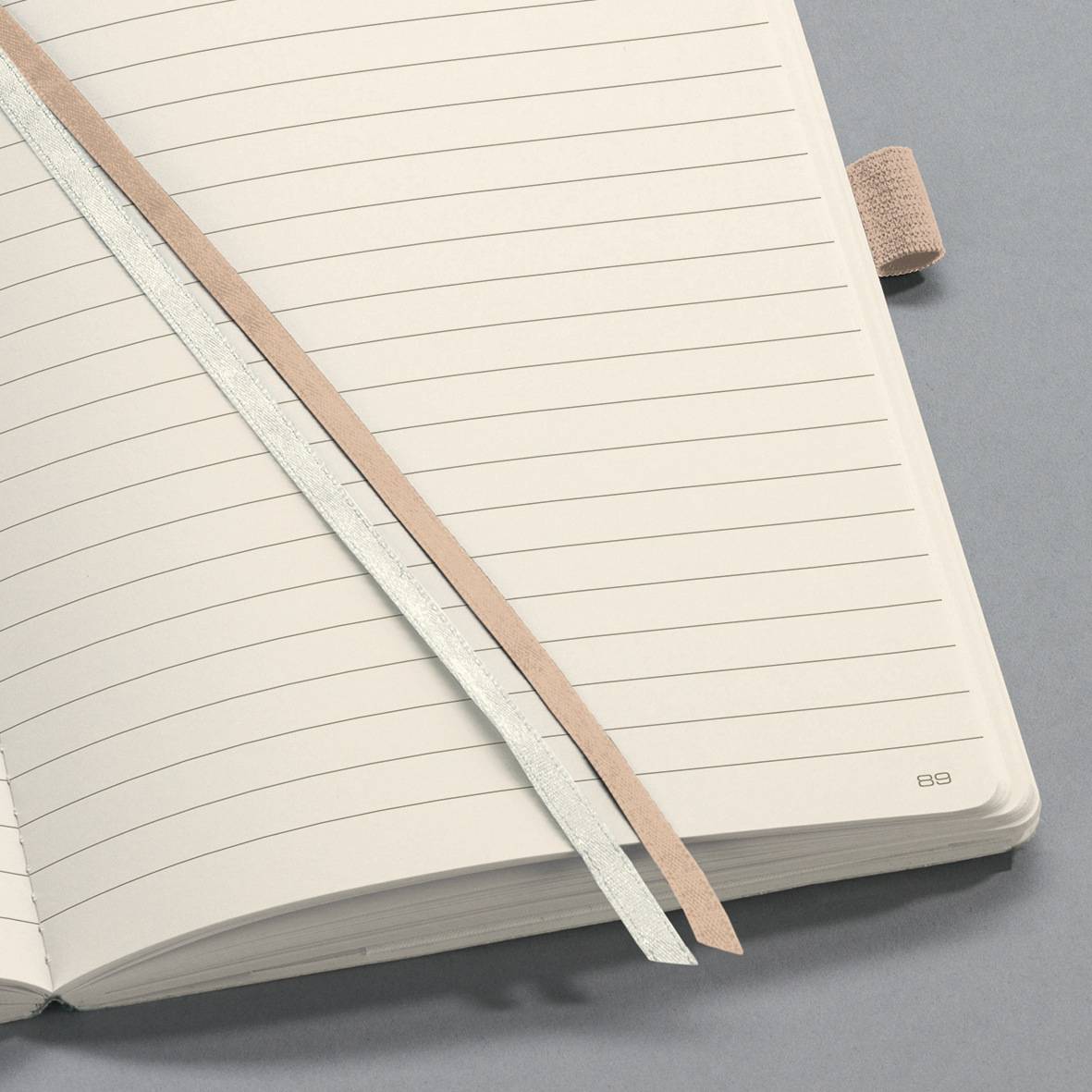 SIGEL Notizbuch Conceptum, Softcover, ca. A4, liniert, beige, 194 S.-6