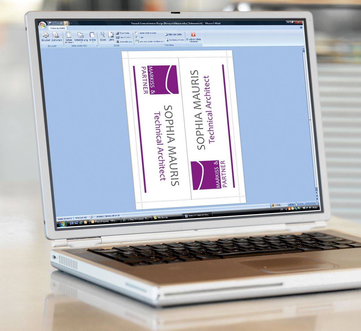 Sigel DP050 - Hochweiß - 240 x 90 mm - 185 g/m²-3