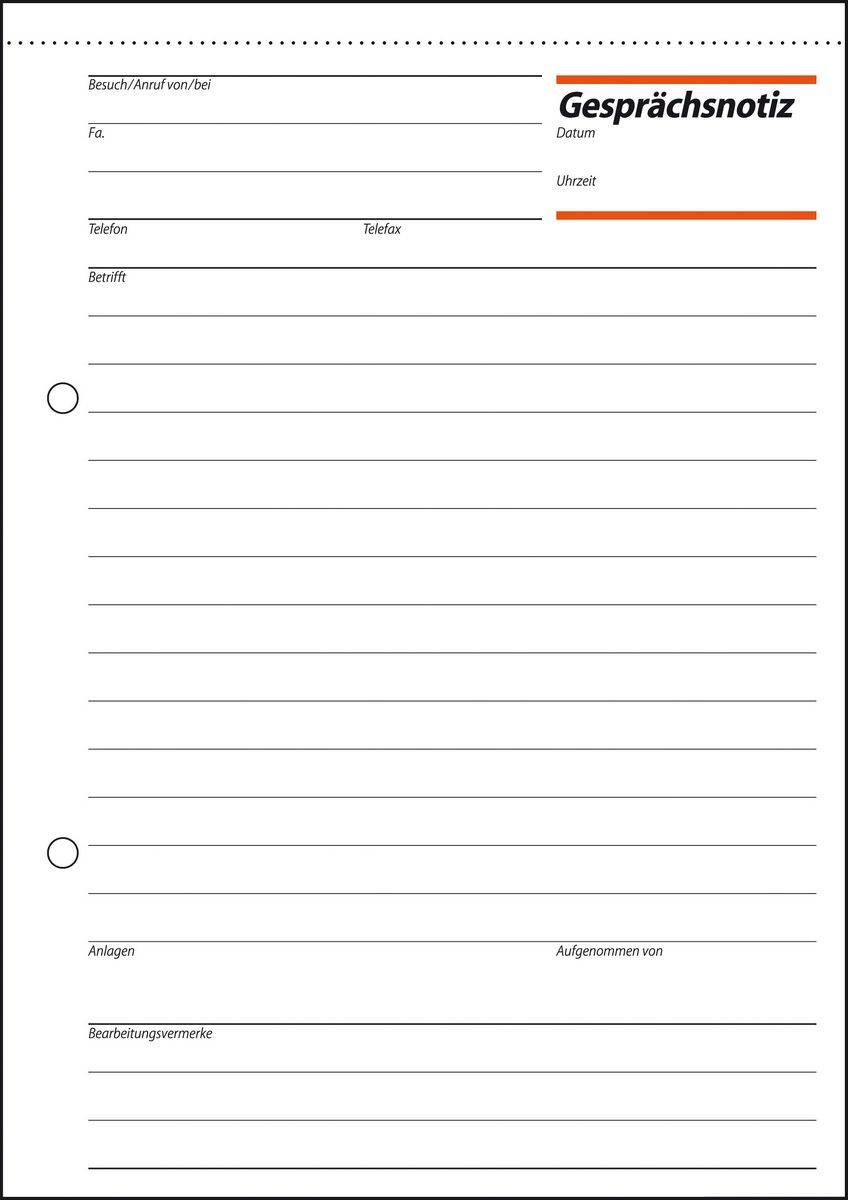 Sigel - Notizformular - 50 Blatt - A5-2