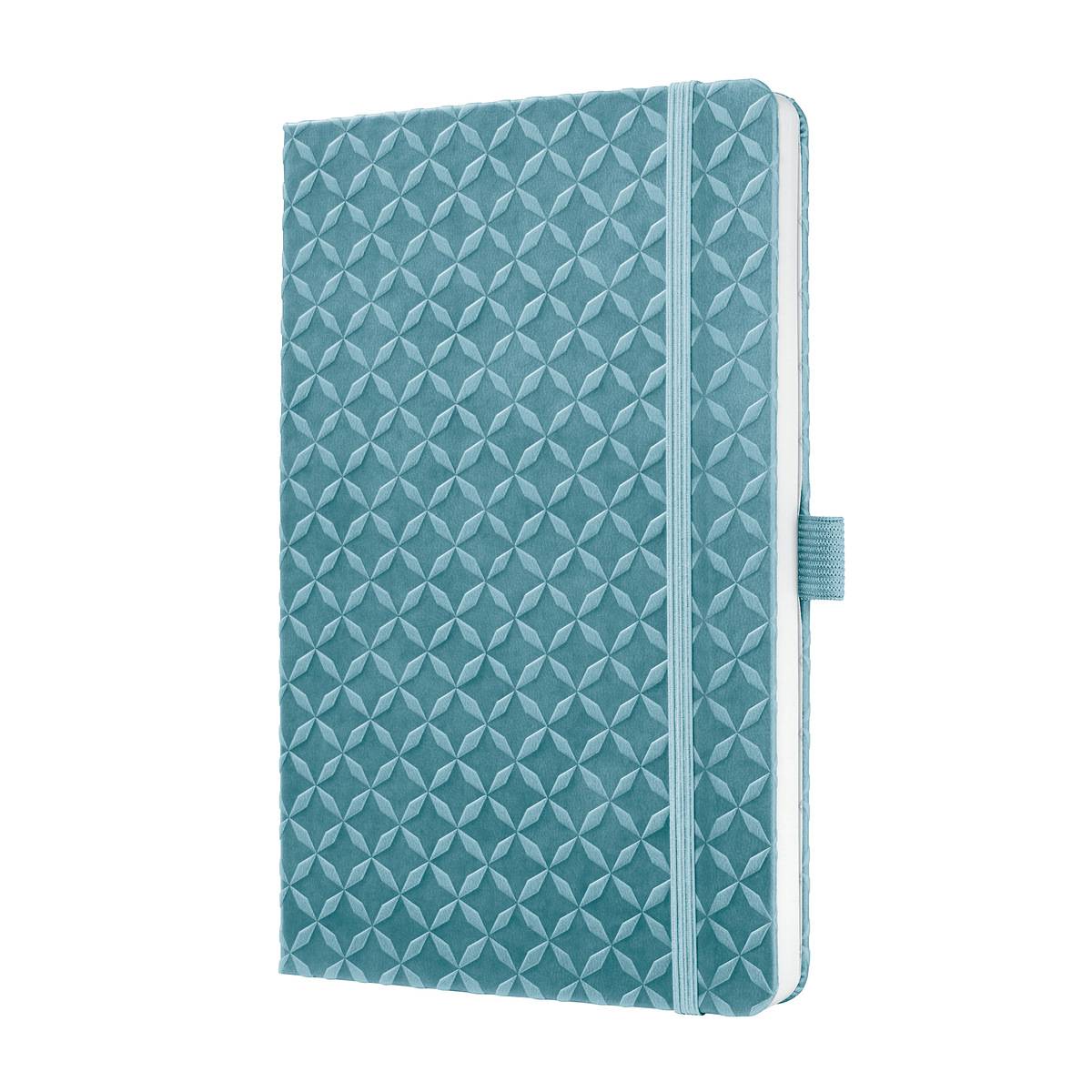 SIGEL Notizbuch Jolie®, Hardcover, ca. A5, liniert, himmelblau, 174 S.-0