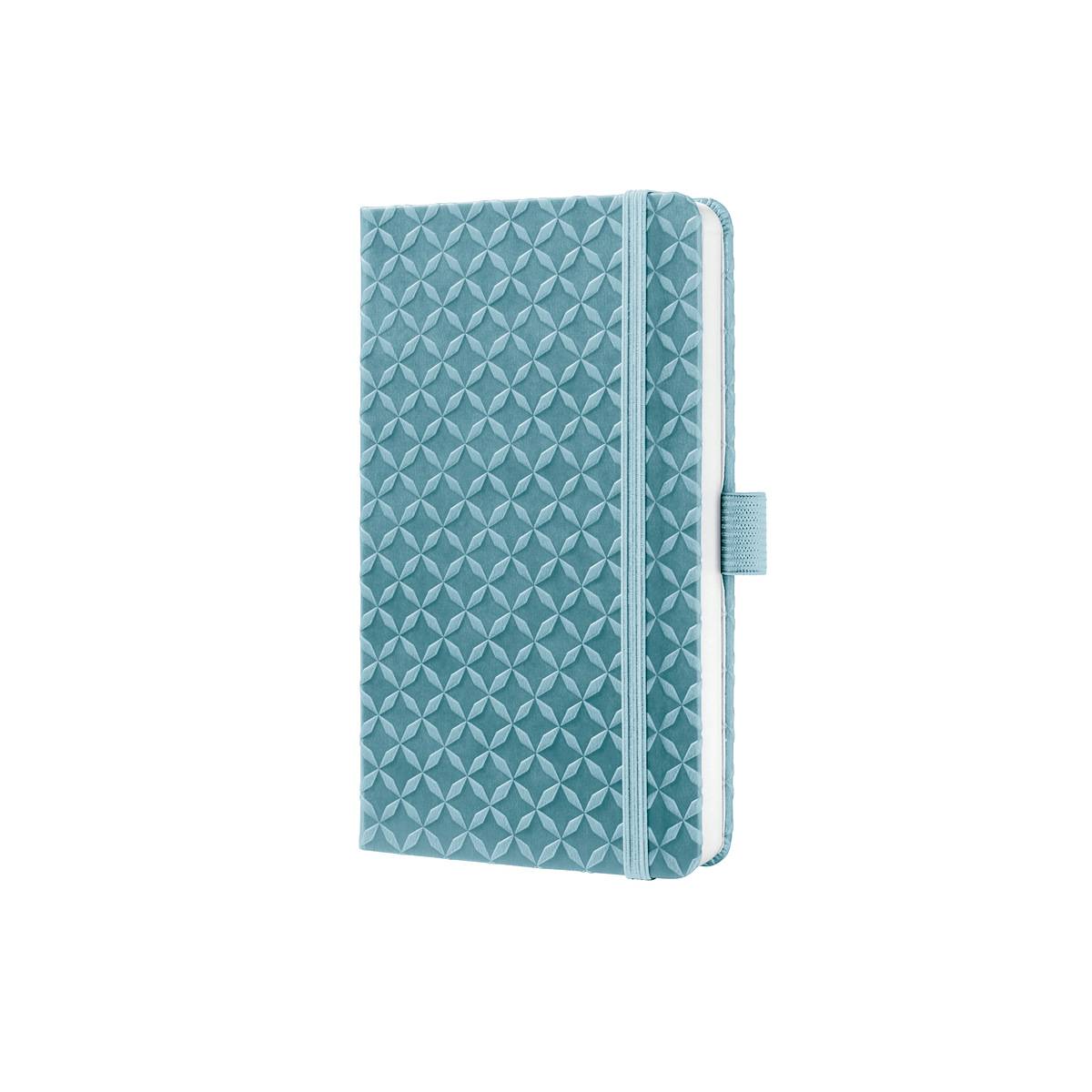 SIGEL Notizbuch Jolie®, Hardcover, ca. A6, liniert, himmelblau, 174 S.-0