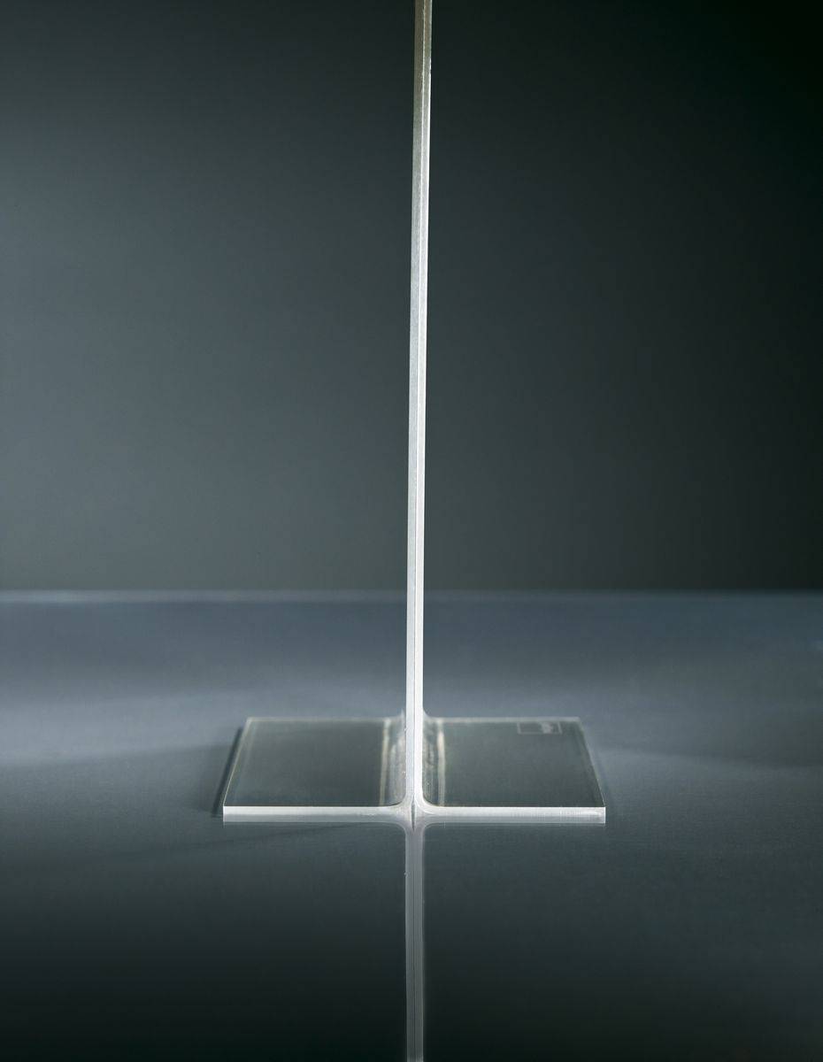SIGEL Tischaufsteller, gerade, glasklar, Acryl, für DL-2