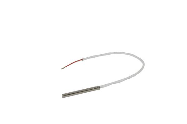 promesstec Pt100 Temperaturfühler / 0,25m PTFE-Leitung / 2-Leiter / Schutzhülse 5x50mm / Klasse B / -50°C...+260°C