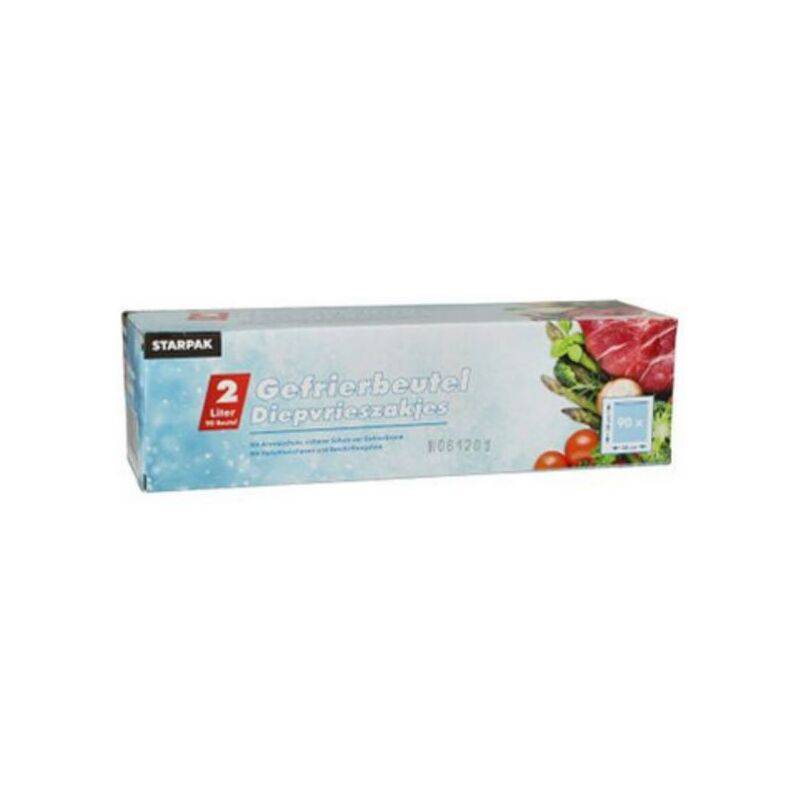 STARPAK Gefrierbeutel 10 Liter, 600 x 400 mm, transparent-0
