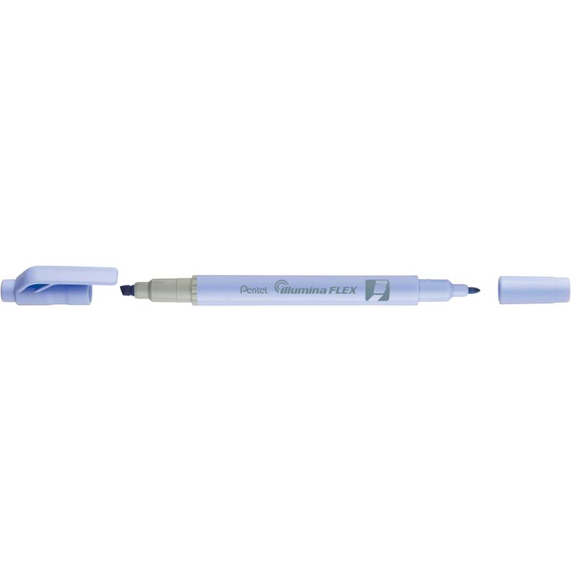 Pentel Textmarker Illumina Flex Pastel, pastellblau (5232119)-0