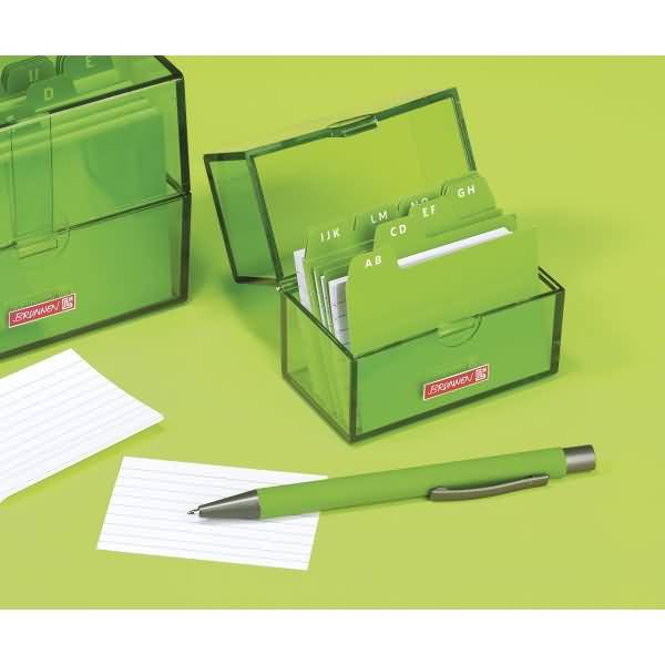 Karteibox A7 gefüllt kiwi-1
