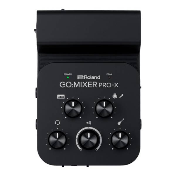 ROLAND GO:MIXER PRO-X - Kompakter Audio Mixer für Smartphones - in schwarz