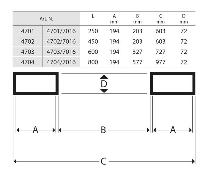 Muldenkippbehälter mit Staplertaschen - 450 l - 750 kg - anthrazitgrau-3