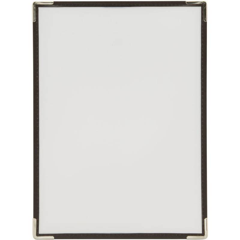 Securit Speisekarten-Mappe CRYSTAL, A4, für 2 Blatt-0