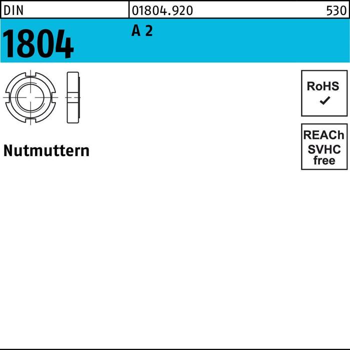 Nutmutter DIN 1804 M50x 1,5 A 2 1 Stück-0