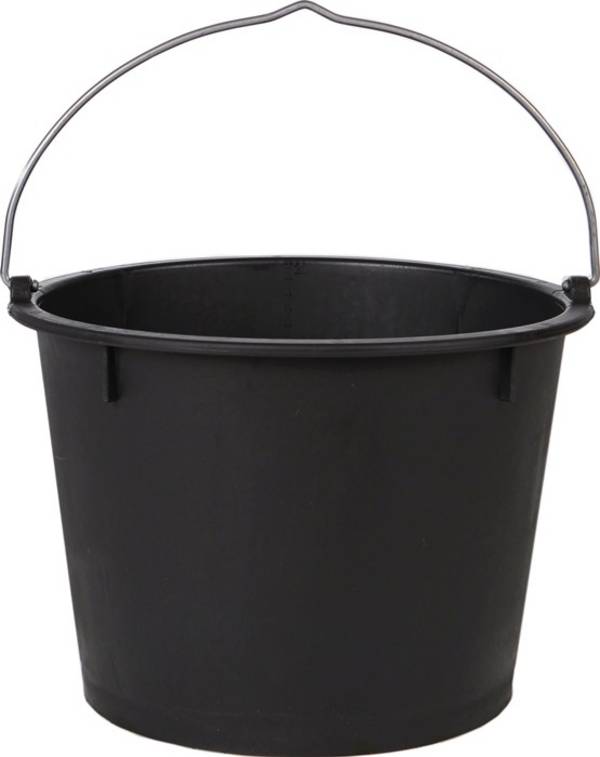 Baueimer 20l schwarz PE JOPA