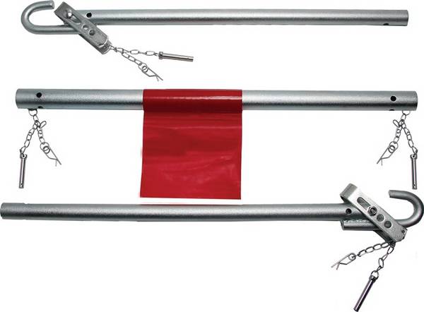 Abschleppstange STA/Metall L1,8xB65xH53mm G.4,26kg silber