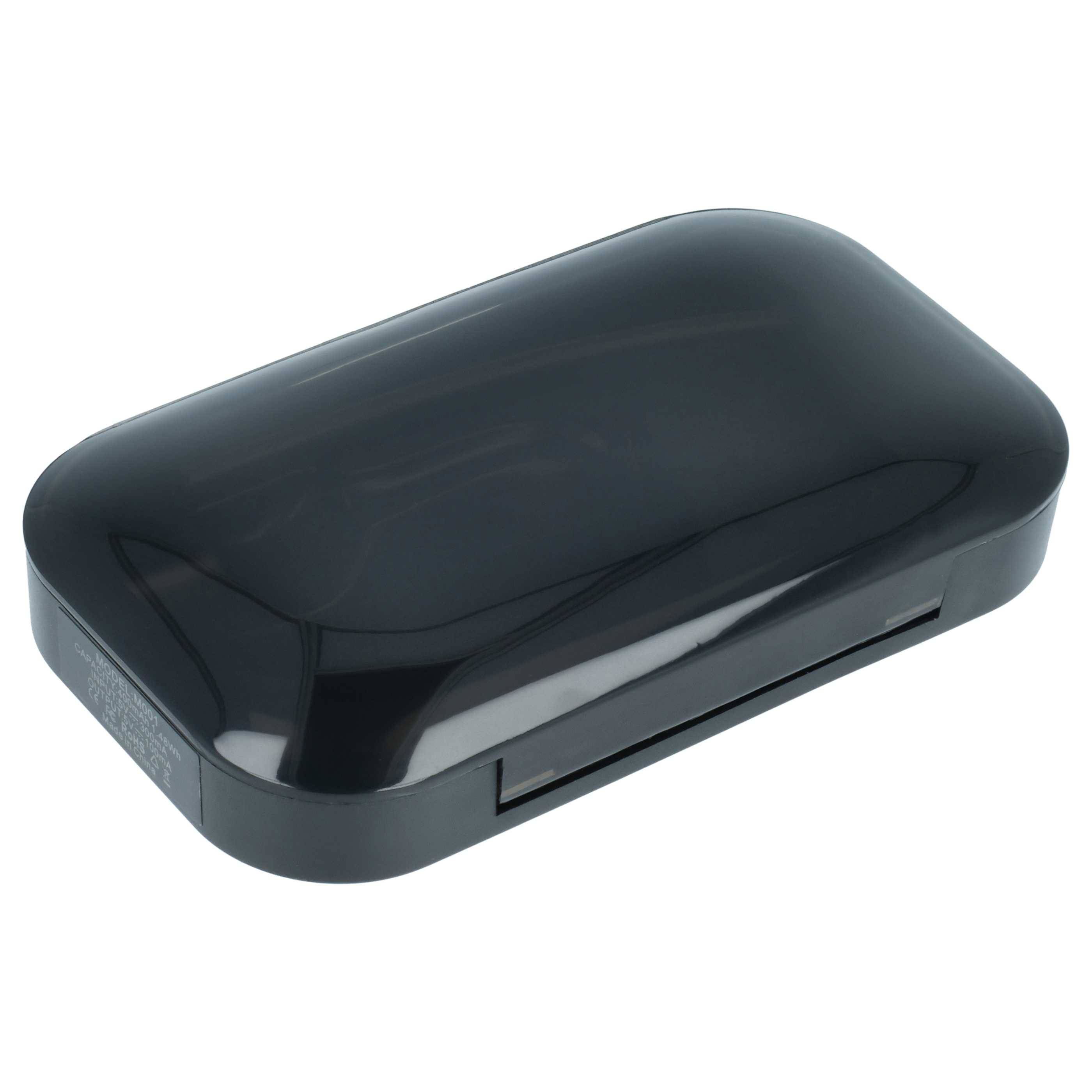 vhbw Ladebox kompatibel mit Plantronics Voyager Legend UC Headset | Inkl. USB-Ladekabel Schwarz-1