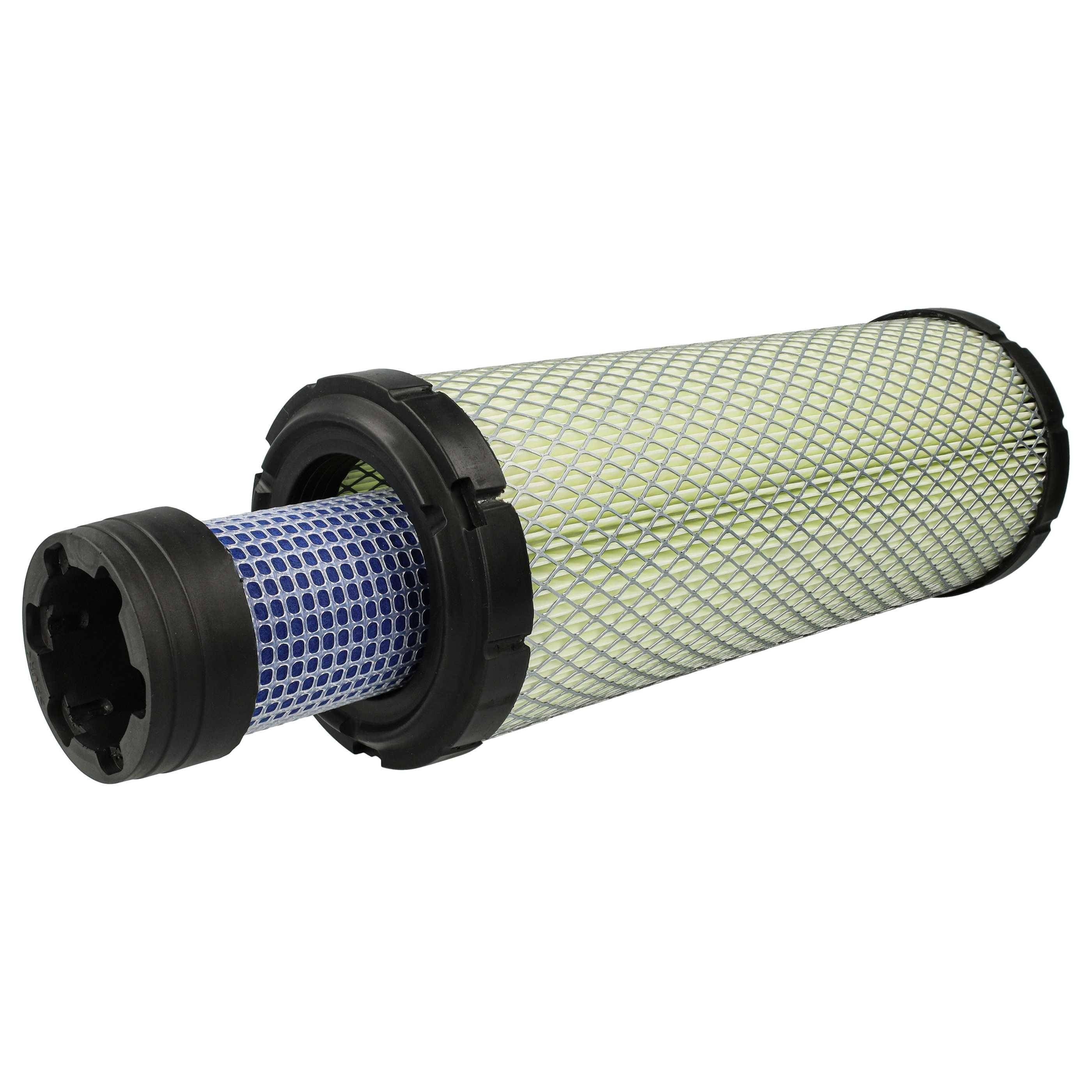 vhbw 1x Innenfilter, 1x Außenfilter kompatibel mit Briggs & Stratton 540000 | für 610000 Baumaschine-2