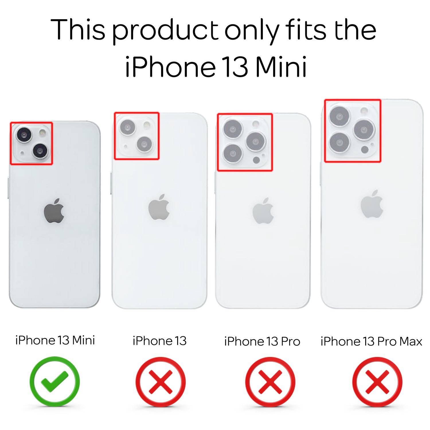 NALIA Military-Style Ringhülle für iPhone 13 Mini, Extrem Schützend mit Display-Rahmen & Kamera-Abdeckung, 360° Ring für-3