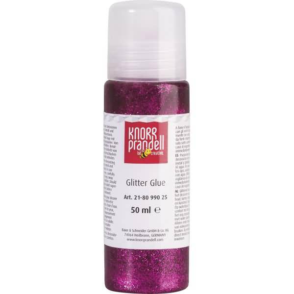 Glitter Glue 50 ml pink-0
