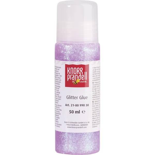 Glitter Glue 50 ml flieder/regenbogen-0