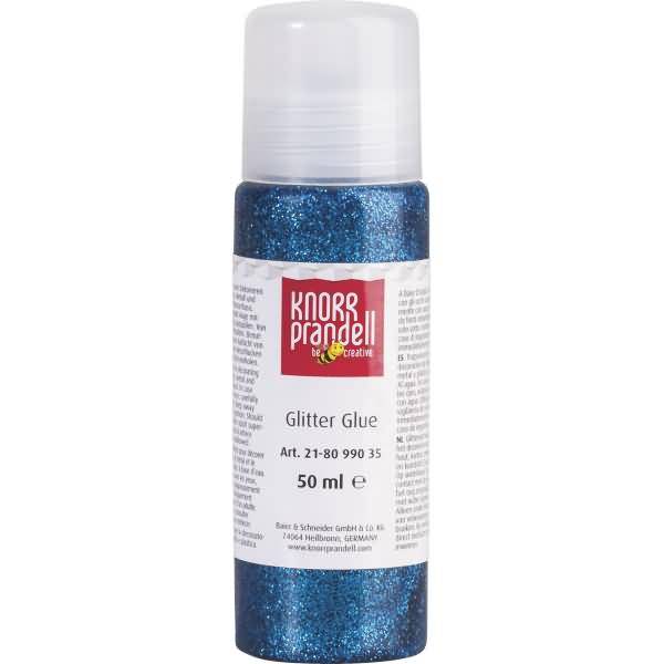 Glitter Glue 50 ml blau-0