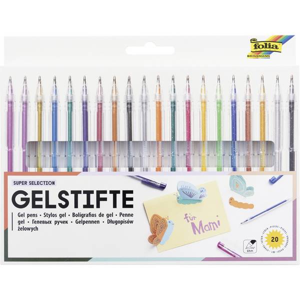 folia Gelschreiber SUPER SELECTION, 20er Etui