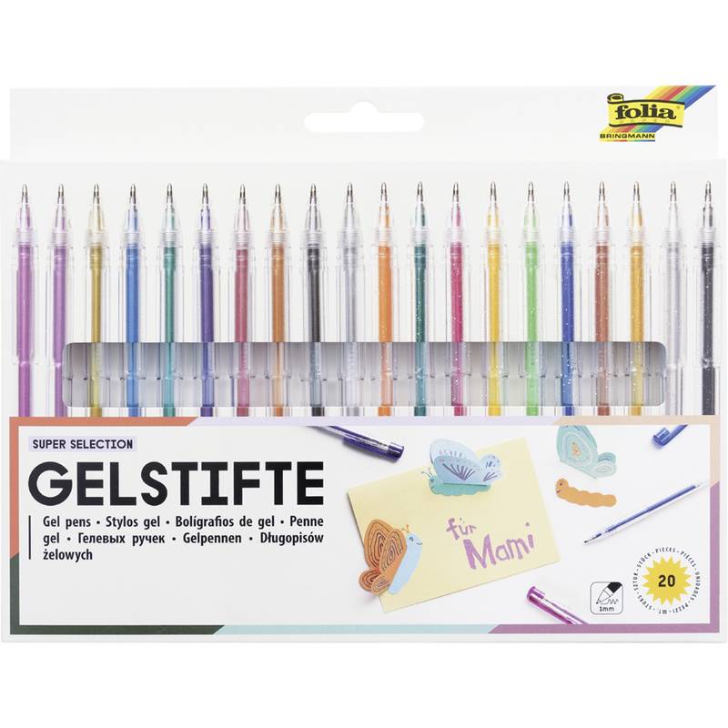 folia Gelschreiber SUPER SELECTION, 20er Etui-0