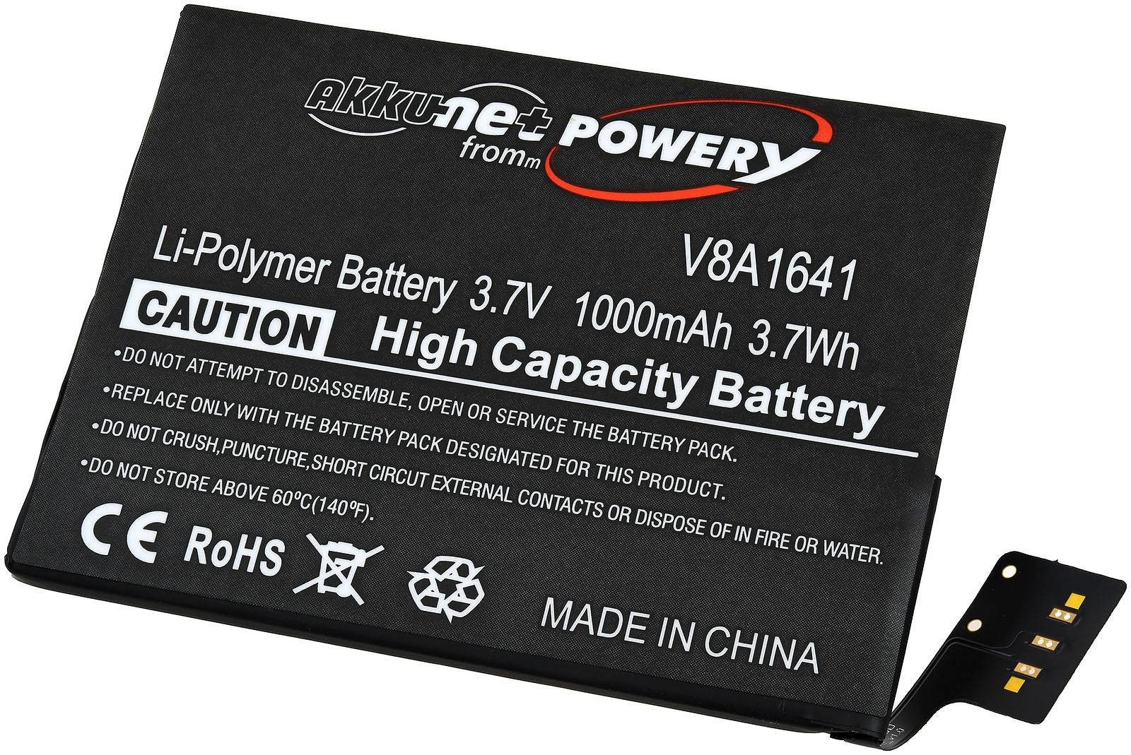 Akku kompatibel mit Apple Typ 020-00425, 3,7V, Li-Polymer-1