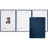 Bewerbungsmappe Square 3-teilig Karton 270g/qm blau