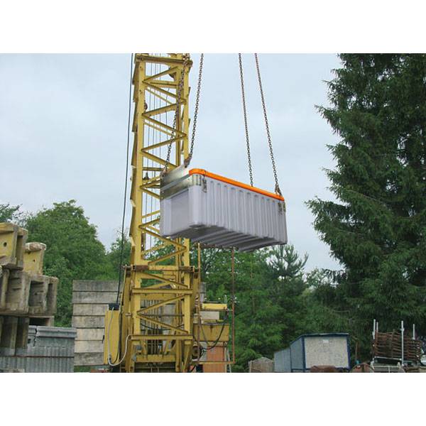 CEMO CEMbox 250 l grau/orange kranbar-0