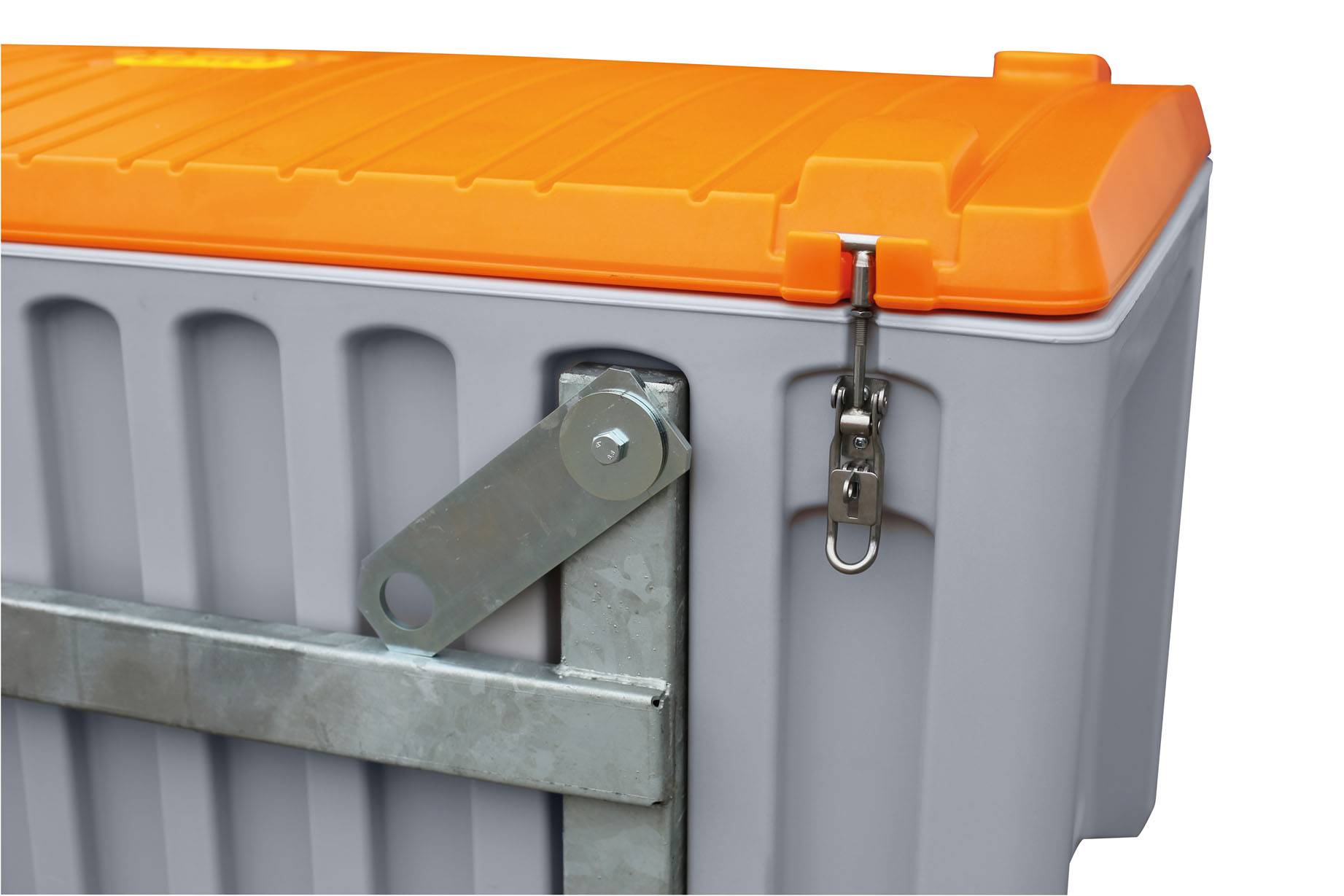 CEMO CEMbox 750 l grau/orange kranbar-1