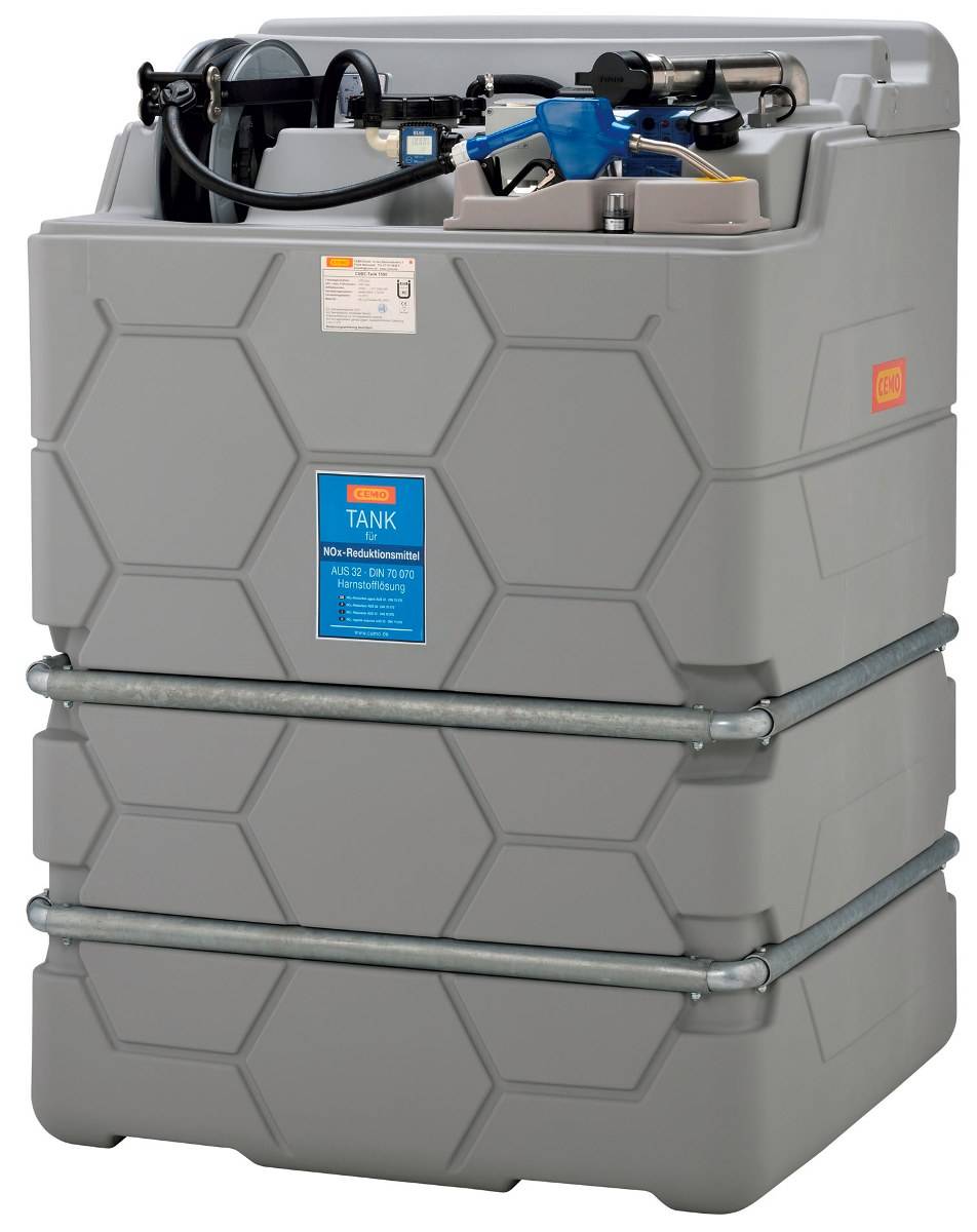 CEMO CUBE-Tankanlage 1500 für AdBlue® Indoor Premium